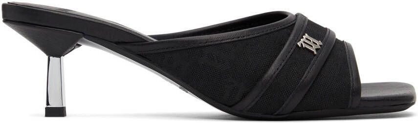 MISBHV Black Sasha Slip-On Sandals