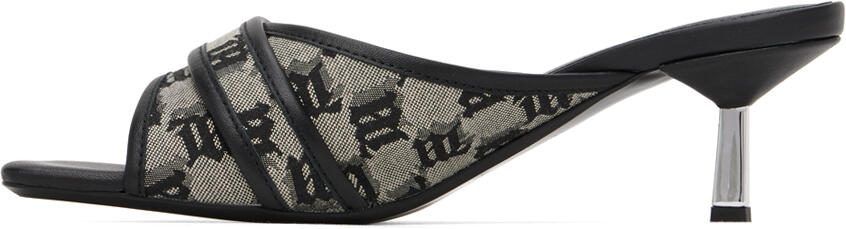 MISBHV Beige Sasha Slip-On Sandals - Picture 4