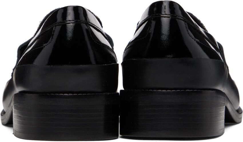 MISBHV Black  Beige Jacquard 'The Brutalist' Loafers