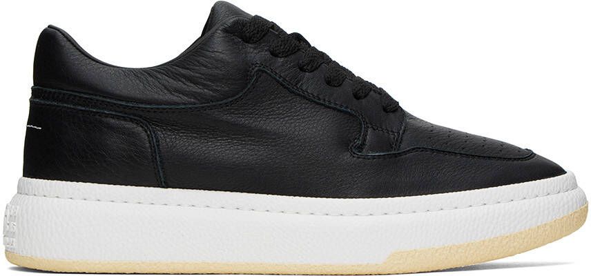 MM6 Maison Margiela Black Basketball Sneakers - Picture 5
