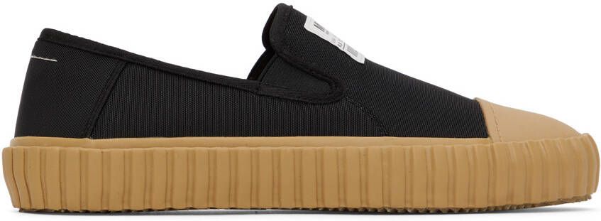 MM6 Maison Margiela Black Vulcanized Loafers - Picture 5