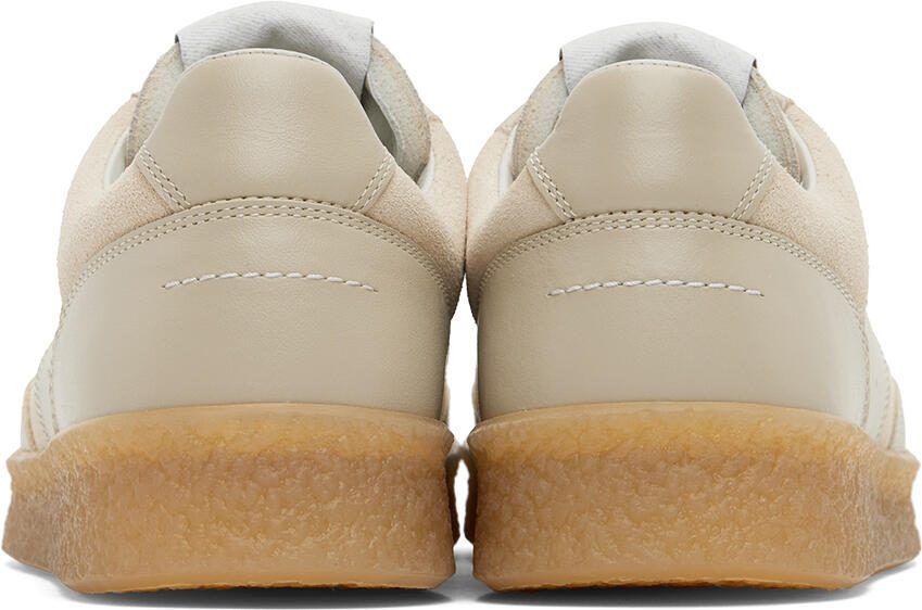 MM6 Maison Margiela Beige 6 Court Sneakers