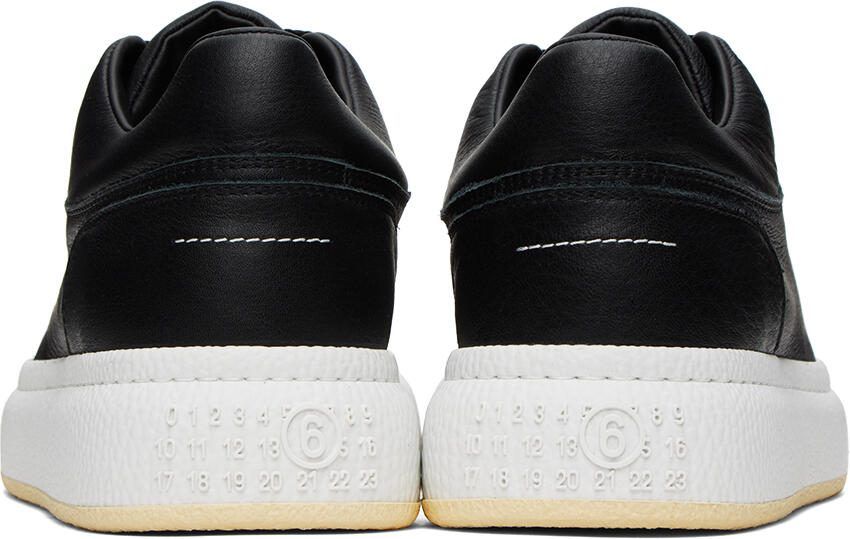 MM6 Maison Margiela Black Basketball Sneakers