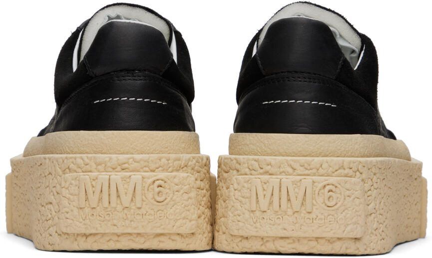 MM6 Maison Margiela Black Platform Sneakers