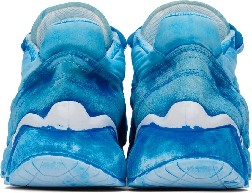 MM6 Maison Margiela Blue Distressed Sneakers