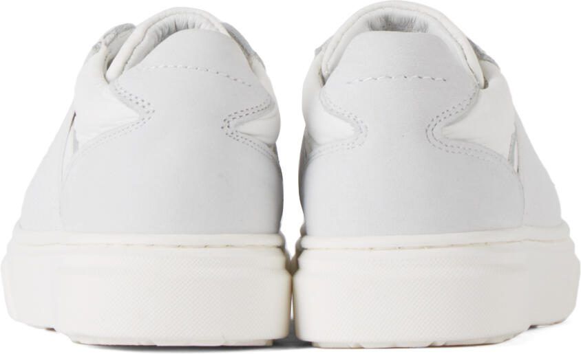 MM6 Maison Margiela Kids White Logo Slip-On Sneakers