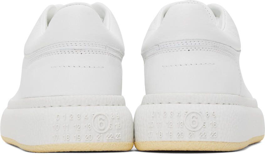 MM6 Maison Margiela White Platform Sneakers