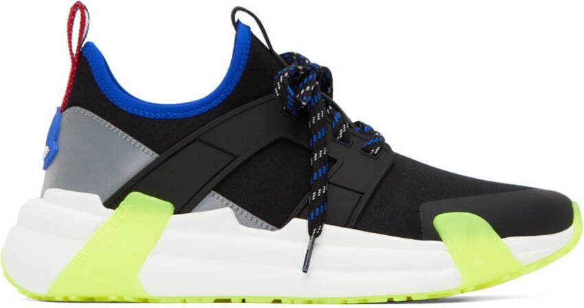 Moncler Black  Blue Lunarove Low Top Sneakers