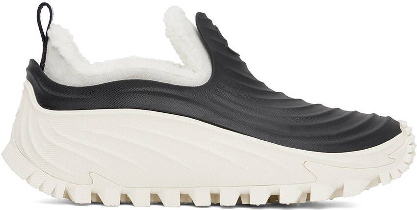 Moncler Black  Off-White Aqua Sneakers