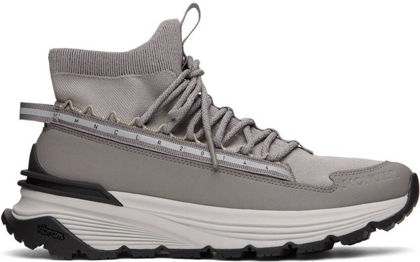Moncler Gray Monte Sneakers