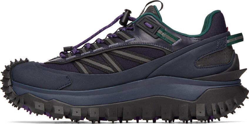 Moncler Grenoble Navy Trailgrip GTX Sneakers - Picture 3