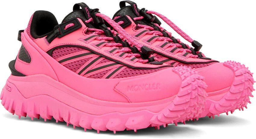 Moncler Grenoble Pink Trailgrip GTX Sneakers - Picture 2