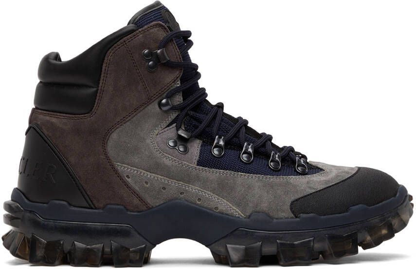 Moncler Herlot Suede Hiking Boots - Picture 5