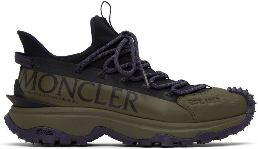Moncler Green  Beige Trailgrip Lite 2 Sneakers - Picture 3