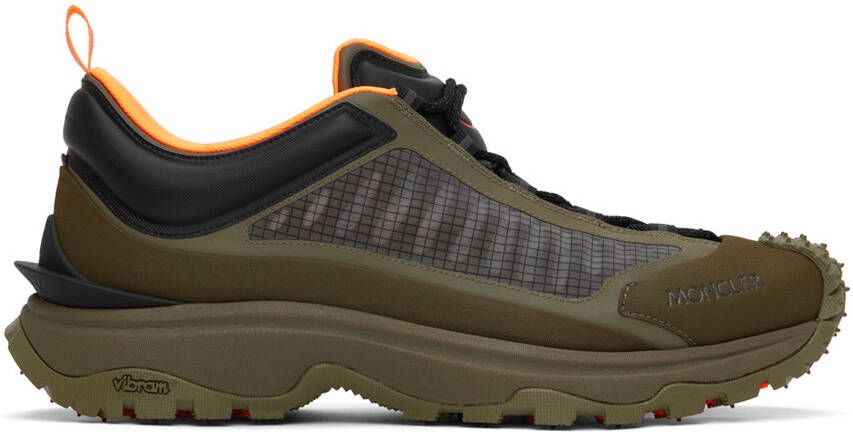 Moncler Khaki Trailgrip Lite Sneakers - Picture 5