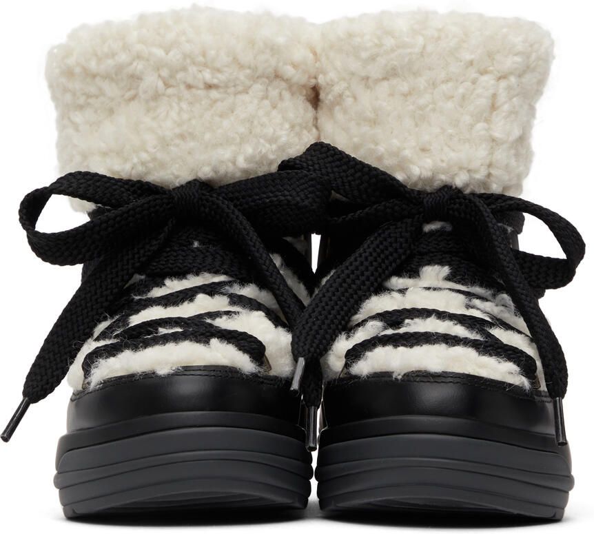 Moncler Beige  Black Insolux M Boots
