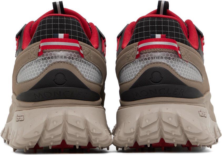 Moncler Black  Beige Trailgrip GTX Low Sneakers