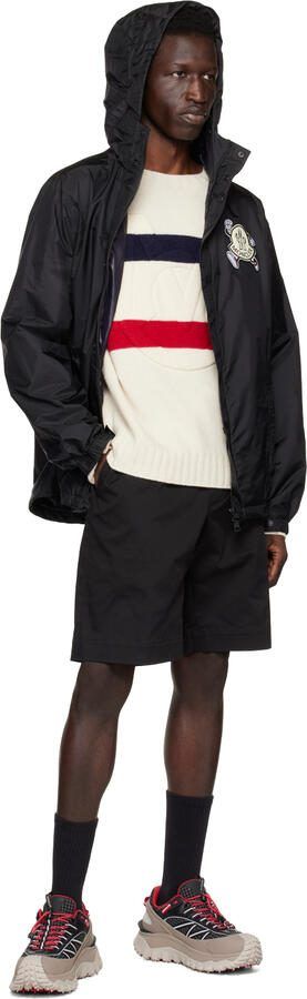 Moncler Black  Beige Trailgrip GTX Low Sneakers - Picture 4