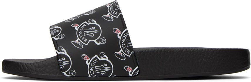 Moncler Black Basile Sandals - Picture 4