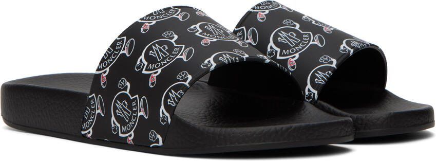 Moncler Black Basile Sandals - Picture 2