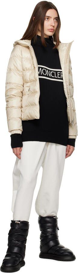 Moncler White Gaia Pocket Boots - Picture 5