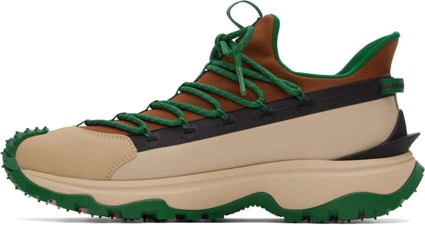 Moncler Green  Beige Trailgrip Lite 2 Sneakers - Picture 5
