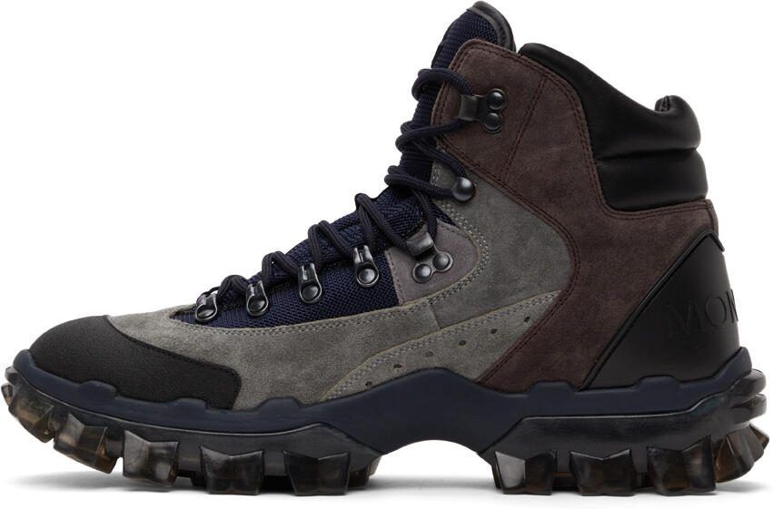 Moncler Herlot Suede Hiking Boots - Picture 4
