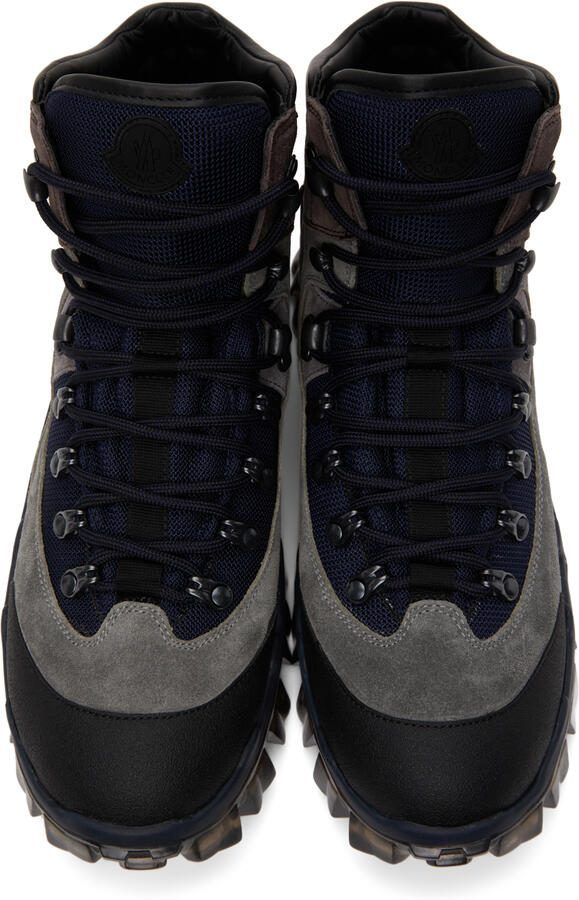 Moncler Herlot Suede Hiking Boots - Picture 3