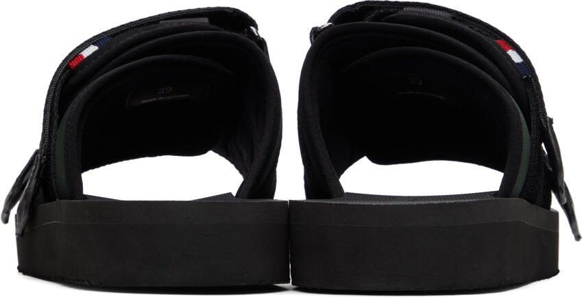 Moncler Khaki  Black Slideworks Sandals