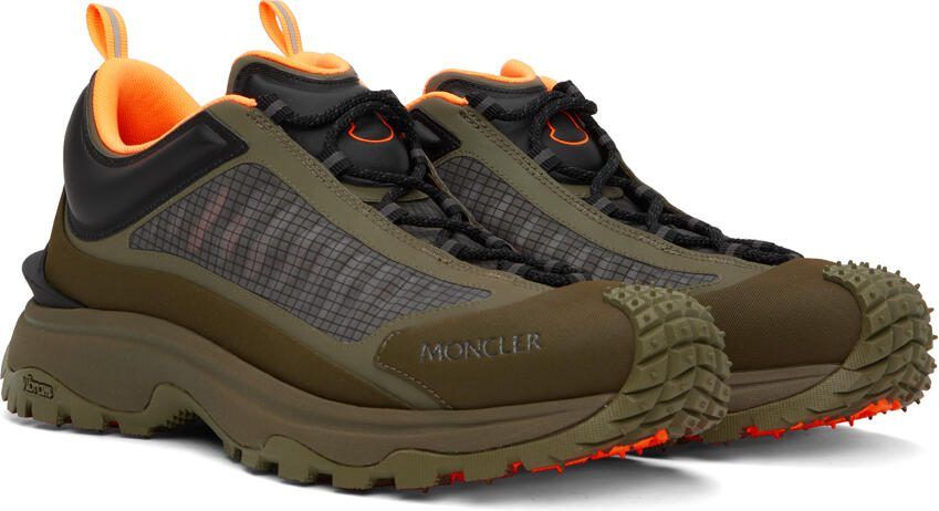 Moncler Khaki Trailgrip Lite Sneakers - Picture 2