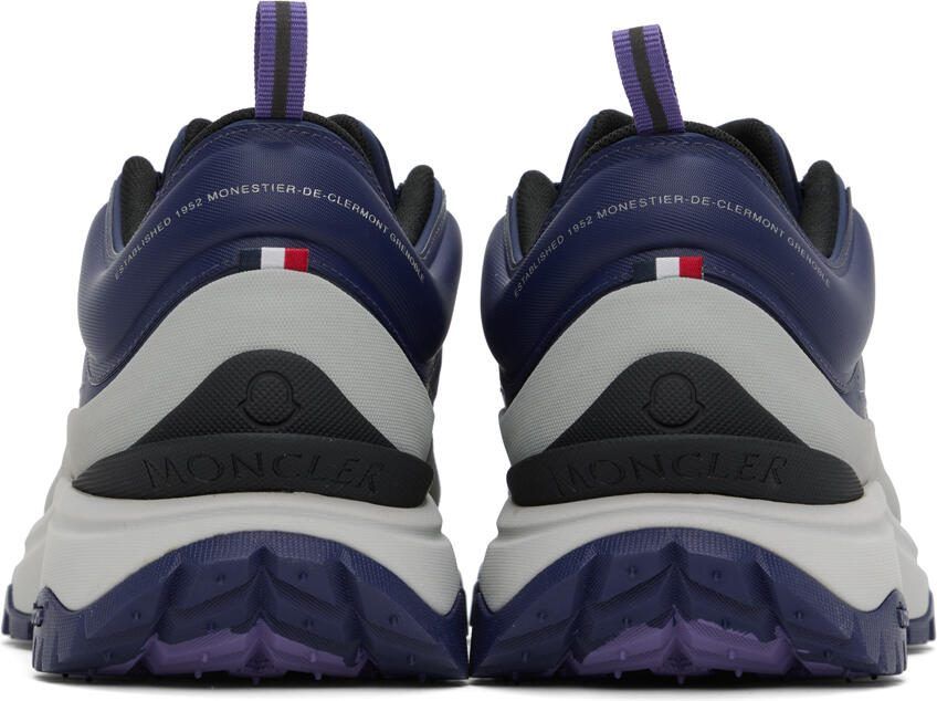 Moncler Navy  Gray Trailgrip Lite Sneakers