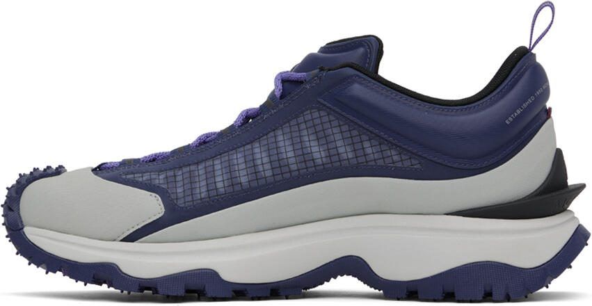 Moncler Navy  Gray Trailgrip Lite Sneakers - Picture 3