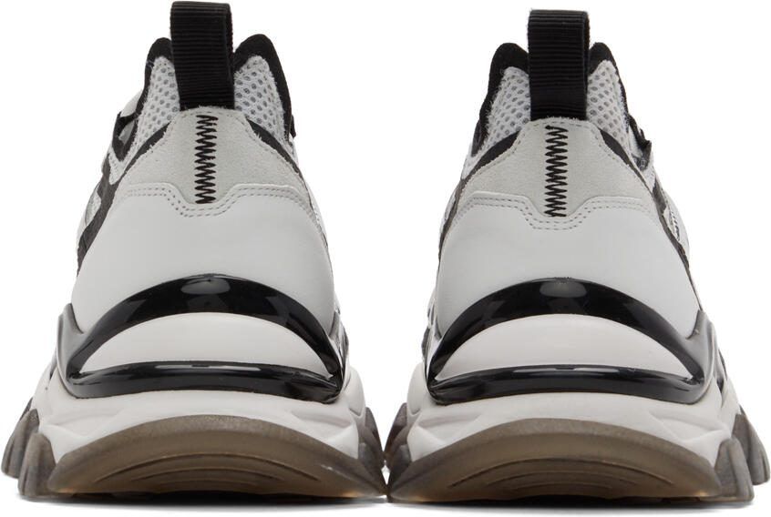 Moncler White Leave No Trace Sneakers - Picture 5