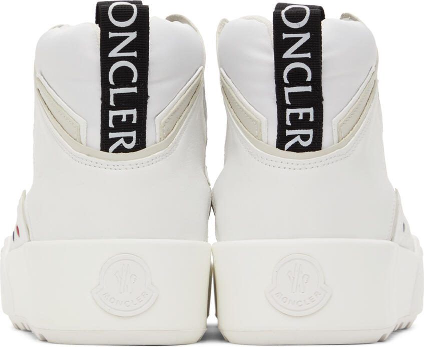 Moncler White Promyx Space High Sneakers