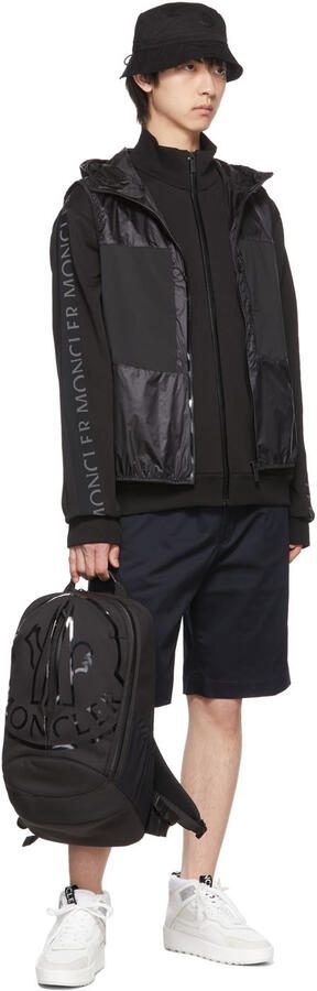 Moncler White Promyx Space High Sneakers - Picture 4
