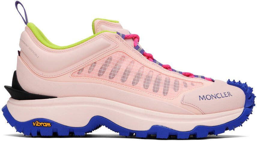 Moncler Pink Trailgrip Lite Sneakers - Picture 5