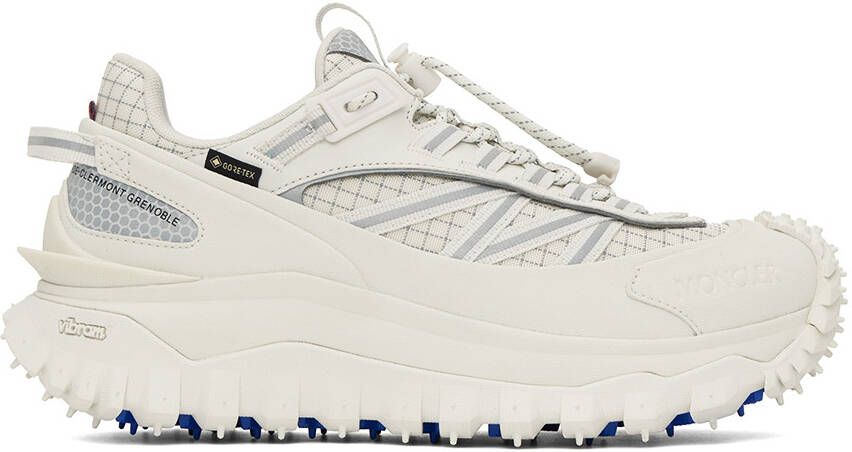Moncler White Trailgrip GTX Sneakers - Picture 5