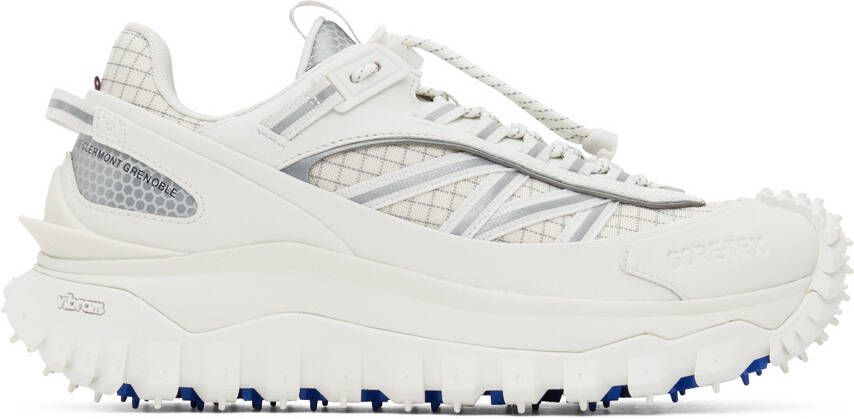 Moncler White Trailgrip GTX Sneakers