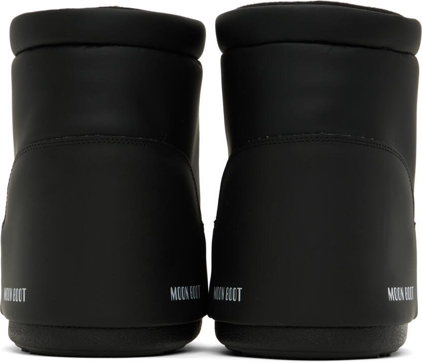 Moon Boot Black No Lace Ankle Boots