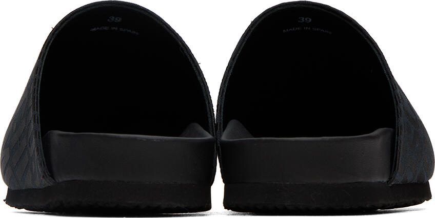 Moschino Black All-Over Logo Loafers