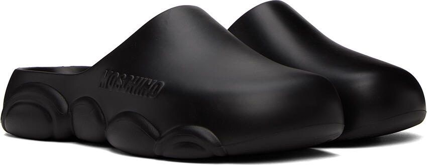 Moschino Black Gummy Bear Sandals - Picture 3