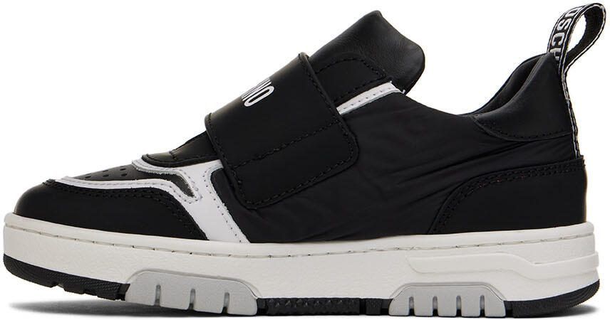 Moschino Kids Black Teddy Sneakers - Picture 3
