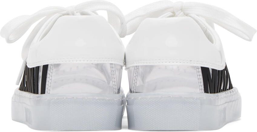 Moschino Transparent Logo Sneakers