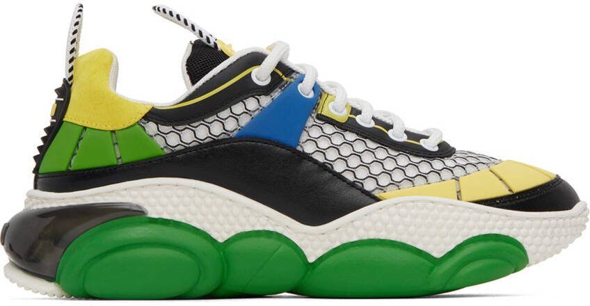 Moschino Multicolor Bubble Teddy Sneakers - Picture 2