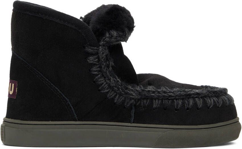 Mou Black Sneaker Boots - Picture 3