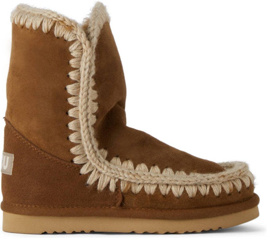 Mou Kids Tan Ankle 18 Boots