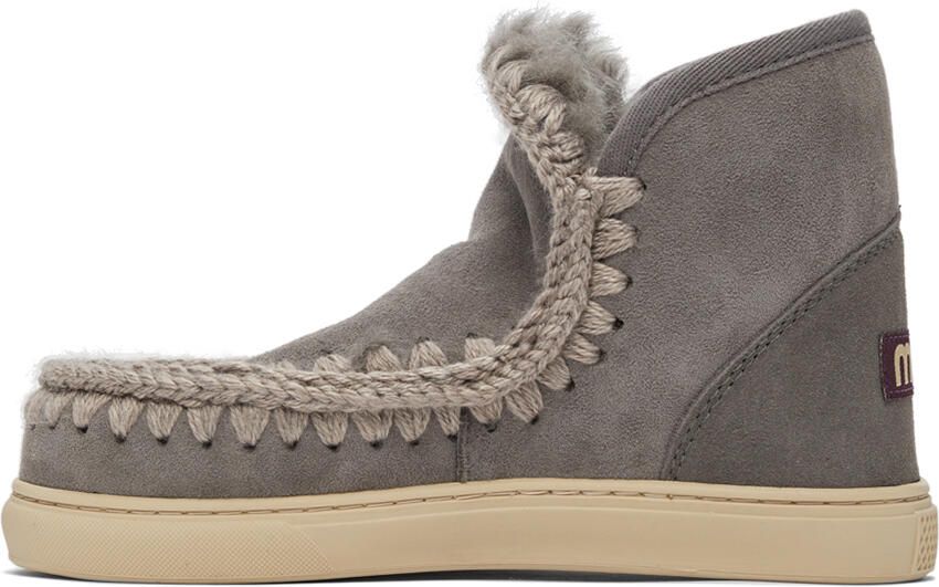 Mou Grey Sneaker Boots - Picture 4