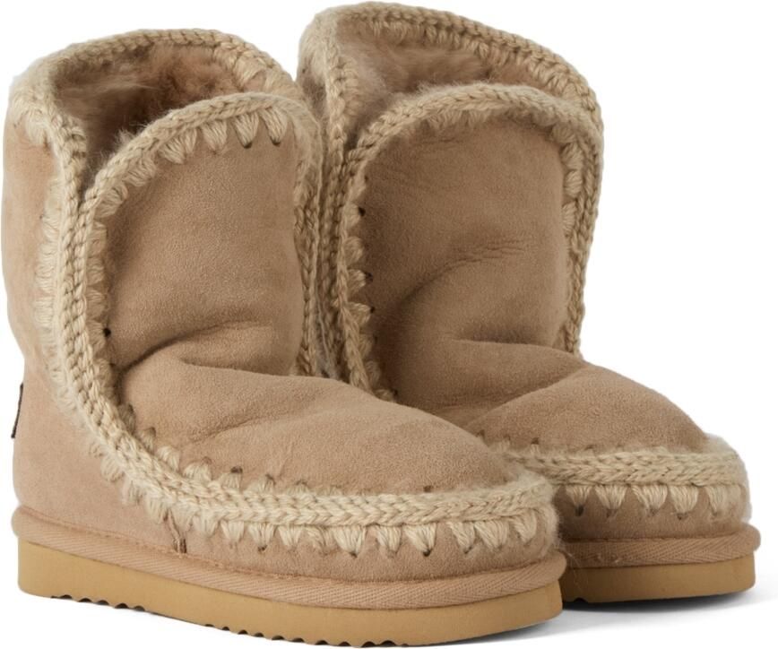 Mou Kids Taupe Ankle 18 Boots - Picture 2