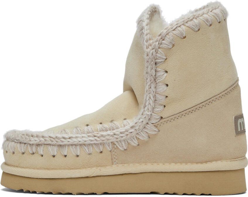Mou Off-White Suede Ankle 18 Boots - Picture 4