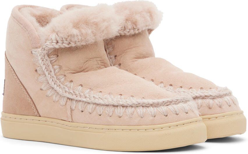Mou Pink Suede Boots - Picture 2